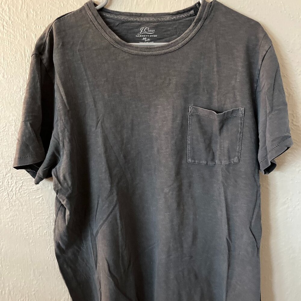 Grey J-Crew Knit Goods T-Shirt
